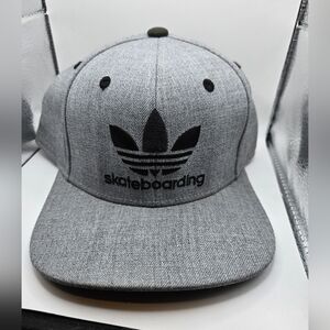 Rare Adidas Originals Skateboarding Trefoil Wool Blend Snapback